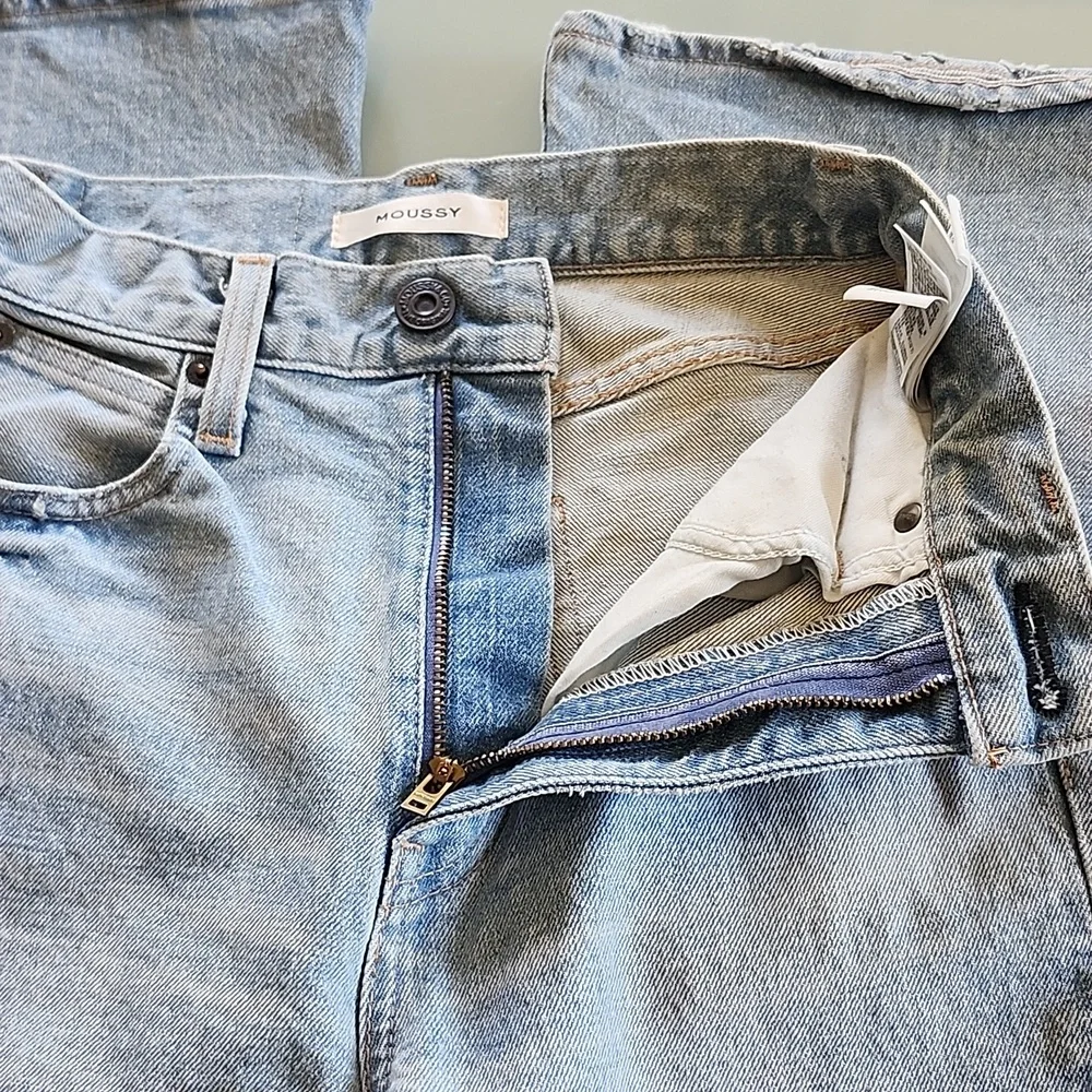 Moussy MVS Flare High Rise Flare Jeans Size 24